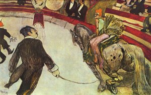 Die Kunstreiterin im Zirkus Fernando von Henri de Toulouse Lautrec